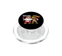 Drapeau Russie Allemagne Racines Russes Héritage Allemand PopSockets PopGrip pour MagSafe