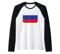Drapeau Russie Manche Raglan