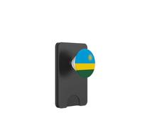Drapeau rwandais du Rwanda PopSockets PopWallet pour MagSafe