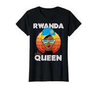 Drapeau Rwandais Reine Africaine Rwanda Femmes Filles T-Shirt