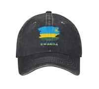 Drapeau Rwandais Vintage Unisexe Casquette Trucker Réglable Chapeau De Cowboy Coton Trucker Cap pour Hip Pop Golf Camping