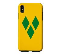 Drapeau Saint Vincent et Les Gradines Coque pour iPhone XS Max