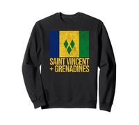 Drapeau Saint Vincent et Les Gradines Sweatshirt