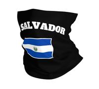 Drapeau Salvadorien D'El Salvador Femme Homme Balaclava Unique Couvre-Chef Ultra-Douce Bandana pour Sports Escalade Bike