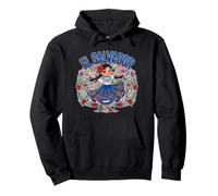Drapeau salvadorien salvadorien Fille Traditionnelle Sweat à Capuche