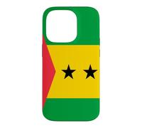 Drapeau Sao Tomé et Principe Coque pour iPhone 14 Pro