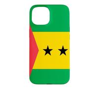 Drapeau Sao Tomé et Principe Coque pour iPhone 15