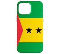 Drapeau Sao Tomé et Principe Coque pour iPhone 16 Pro Max