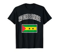 Drapeau Sao Tomé et Principe T-Shirt Graphique avec Valeur