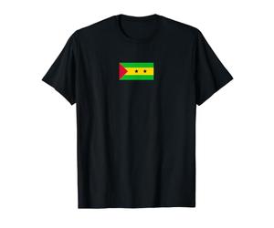 Drapeau Sao Tomé et Principe T-Shirt Graphique avec Valeur