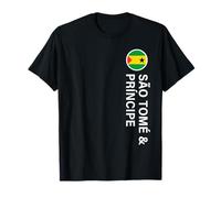 Drapeau Sao Tomé et Principe Vertical T-Shirt