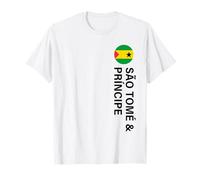 Drapeau Sao Tomé et Principe Vertical T-Shirt