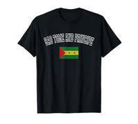 Drapeau SAO Tome ET Principe Vintage Rétro Heritage T-Shirt