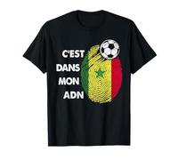 Drapeau Sénégal Cadeau Foot Sénégal C'est Dans Mon ADN T-Shirt