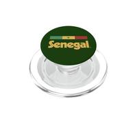 Drapeau Sénégal Rétro Vert Sénégal PopSockets PopGrip pour MagSafe