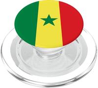 Drapeau sénégalais du Sénégal PopSockets PopGrip pour MagSafe