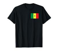 Drapeau sénégalais du Sénégal T-Shirt Graphique avec Valeur