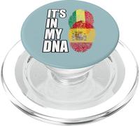 Drapeau Sénégalais et Espagnol Vintage Heritage DNA PopSockets PopGrip pour MagSafe