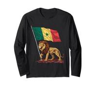 Drapeau sénégalais Racines du Sénégal Manche Longue