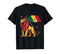 Drapeau sénégalais Racines du Sénégal T-Shirt