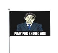Drapeau Shinzo Abe 3x5 priez pour Abe drapeau Shinzo 3x5 pieds avec drapeaux à œillets en métal bannières signe de cour
