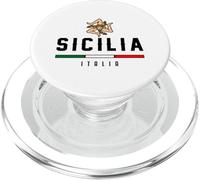 Drapeau Sicile Sicile Palerme Italie PopSockets PopGrip pour MagSafe