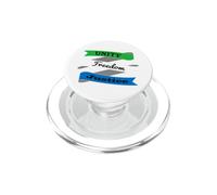 Drapeau Sierra Leone Unity Freedom Justice PopSockets PopGrip pour MagSafe