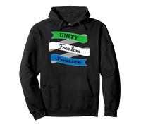 Drapeau Sierra Leone Unity Freedom Justice Sweat à Capuche