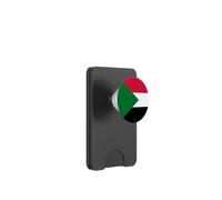 Drapeau soudanais du Soudan PopSockets PopWallet pour MagSafe