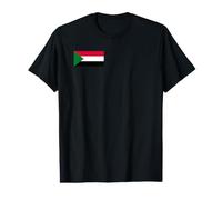 Drapeau soudanais du Soudan T-Shirt Graphique avec Valeur