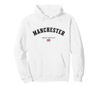 Drapeau Souvenir de Manchester Grande-Bretagne Manchester Sweat à Capuche