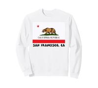 Drapeau Souvenir de San Francisco, Californie Sweatshirt