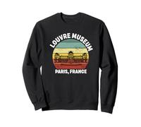 Drapeau Souvenir du musée du louvre de Paris pour Hommes, Femmes, Filles, garçons Sweatshirt