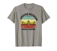 Drapeau Souvenir du musée du louvre de Paris pour Hommes, Femmes, Filles, garçons T-Shirt