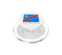 Drapeau Souvenir République démocratique du Congo PopSockets PopGrip pour MagSafe