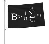Drapeau « Soyez supérieur à la moyenne » 2 x 3 pi Drapeaux lumineux