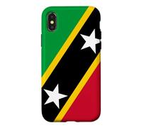 Drapeau St Kitts & Nevis Coque pour iPhone X/XS