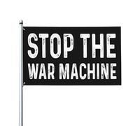 Drapeau « Stop the War » 90 x 150 cm pour décoration extérieure, intérieure ou extérieure (jardin, chambre).