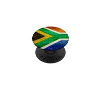 Drapeau sud-Africain de l'Afrique du Sud dans Un Style Grungy PopSockets PopGrip Adhésif