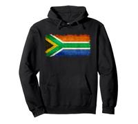 Drapeau sud-Africain de l'Afrique du Sud dans Un Style Grungy Sweat à Capuche