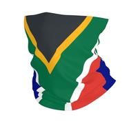 Drapeau Sud-Africain De L'Afrique du Sud Gaiter Multifonctionnel Headwrap Anti-UV Décoration Faciale pour Sports Randonnée Jogging 26X30CM