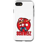 Drapeau Suisse Dabbing Boy Coque pour iPhone SE (2020) / 7/8