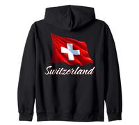 Drapeau Suisse Patriotique pour Hommes, Femmes, Enfants Sweat à Capuche