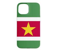 Drapeau surinamais du Suriname Coque pour iPhone 15