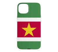 Drapeau surinamais du Suriname Coque pour iPhone 15 Plus