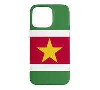 Drapeau surinamais du Suriname Coque pour iPhone 15 Pro Max