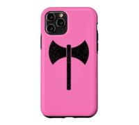 Drapeau Symbole des laboratoires lesbiens Double Face avec Hache LGBTQ Pride Coque pour iPhone 11 Pro