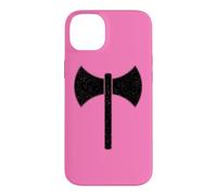 Drapeau Symbole des laboratoires lesbiens Double Face avec Hache LGBTQ Pride Coque pour iPhone 14 Plus