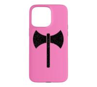 Drapeau Symbole des laboratoires lesbiens Double Face avec Hache LGBTQ Pride Coque pour iPhone 15 Pro Max