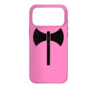 Drapeau Symbole des laboratoires lesbiens Double Face avec Hache LGBTQ Pride Coque pour iPhone 17 Pro Max
